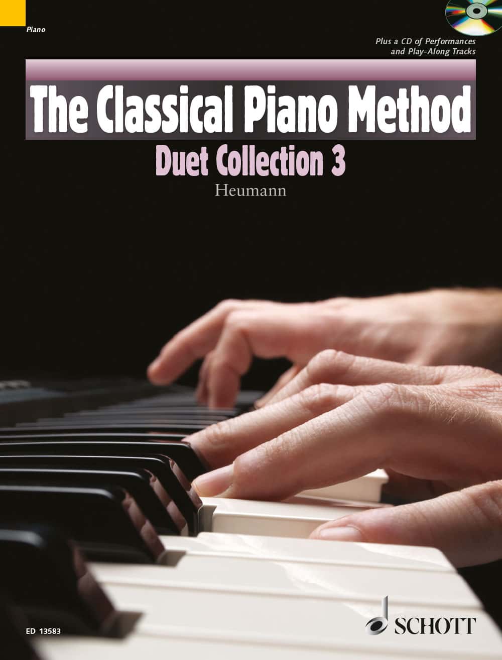 Cover - Heumann, The Classical Piano Method, Duet Collection, Book 3